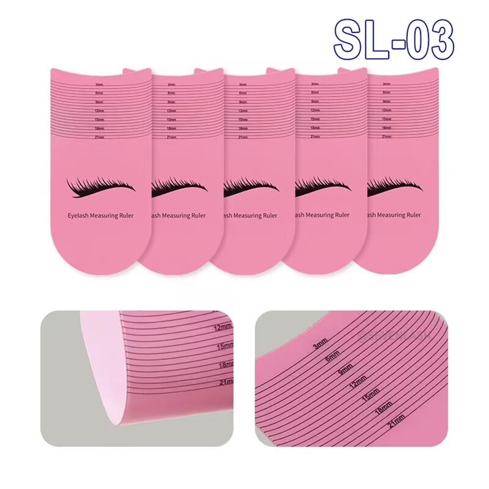 Eyelash Measuring Ruler for Eyelash Extensions