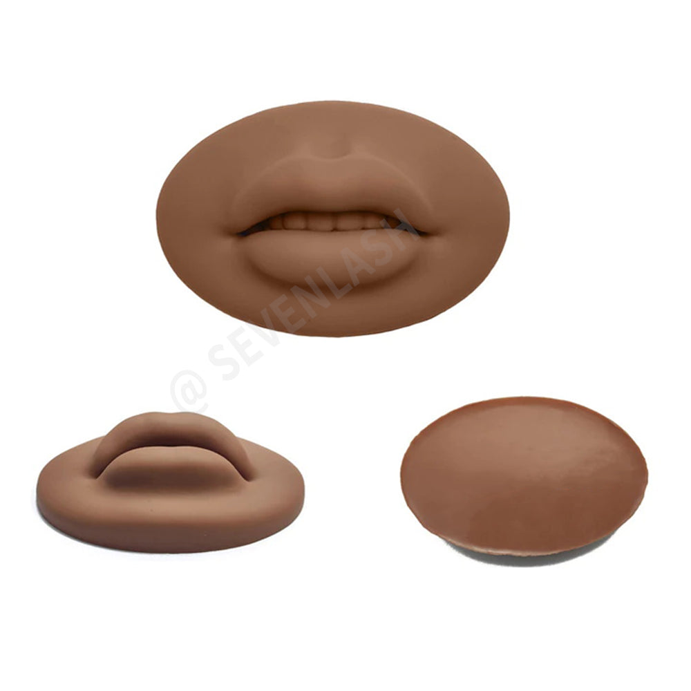 3D Lips Practice Silicone Skin Permanent Makeup Fake Skin Lips