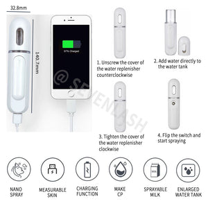 With Power Bank Function Nano Spray Water Replenisher