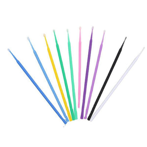 100pcs Disposable Micro Swabs Brush