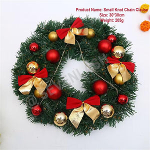 Christmas Decorations Wreath/Window Arrangement Door Hanging Rattan