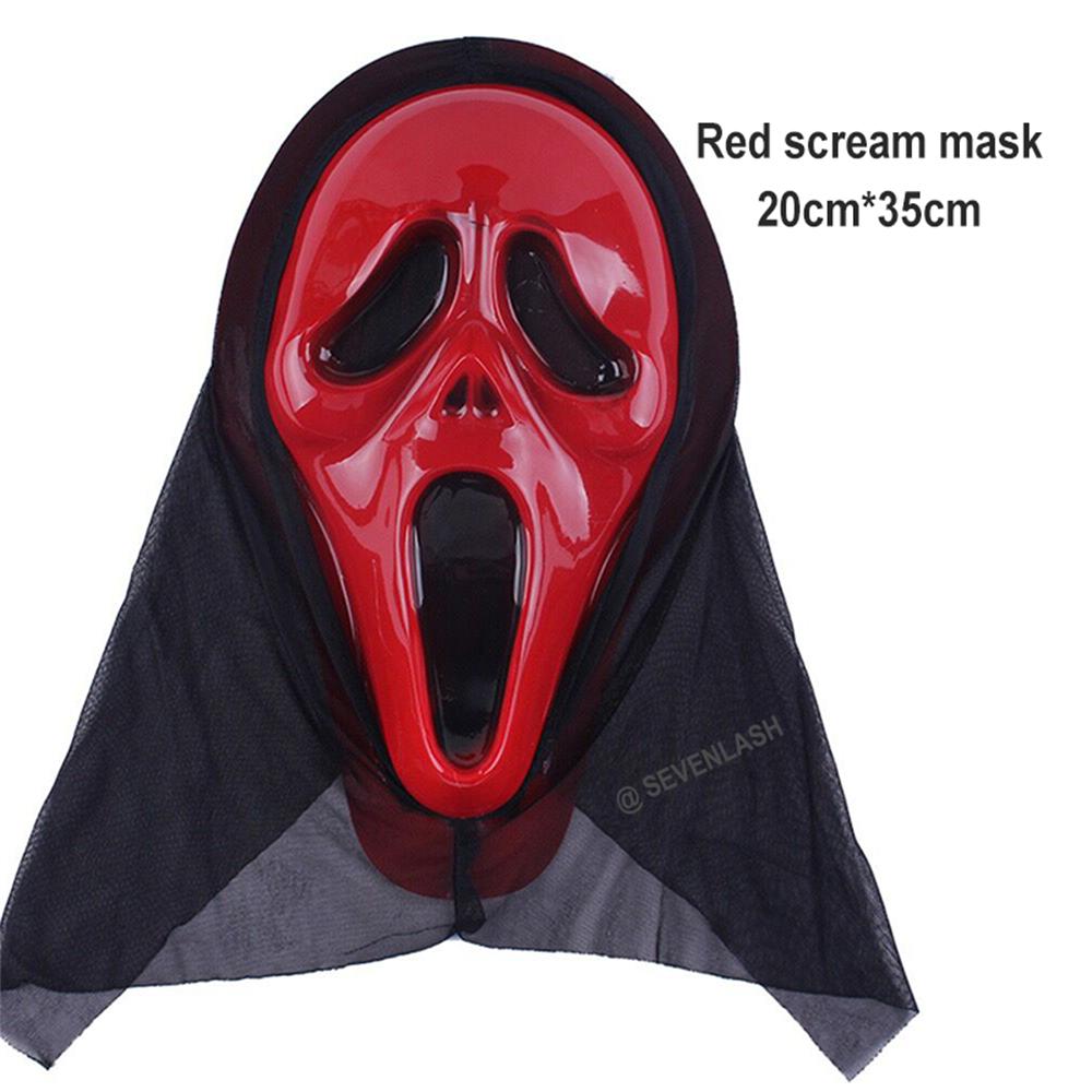 Halloween Retro Mask Ghost Festival Masquerade Party Horror Scary Skull