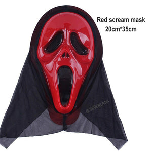 Halloween Retro Mask Ghost Festival Masquerade Party Horror Scary Skull
