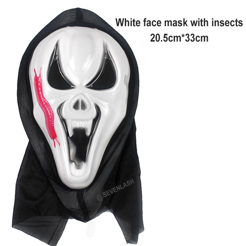 Halloween Retro Mask Ghost Festival Masquerade Party Horror Scary Skull