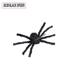 Halloween Decoration Simulation Spider Party Scene Arrangement/Props Plush Spider Web