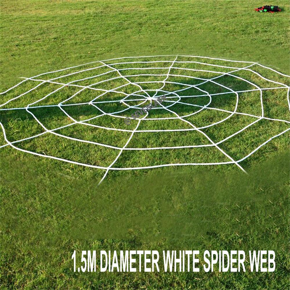 Halloween Decoration Simulation Spider Party Scene Arrangement/Props Plush Spider Web