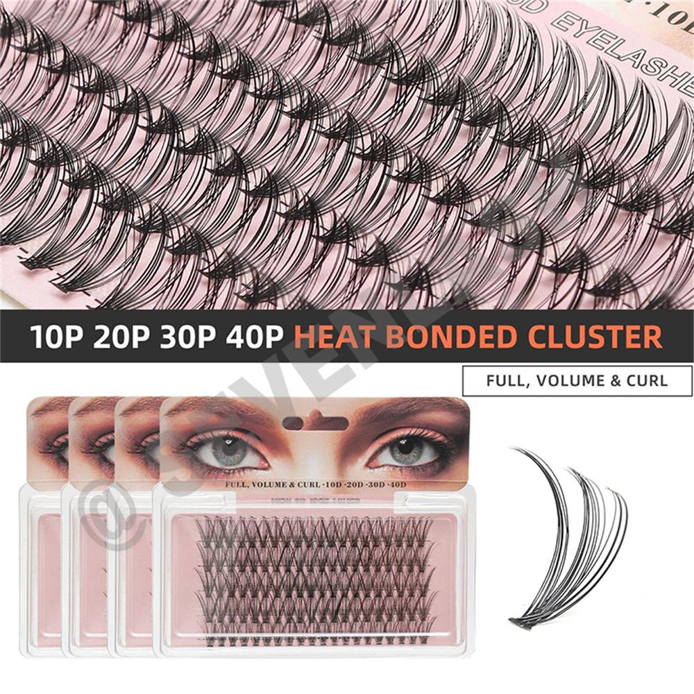 30D 40D Individual Cluster DIY Lashes 100 PCS 8-16 single Length Style 0.07