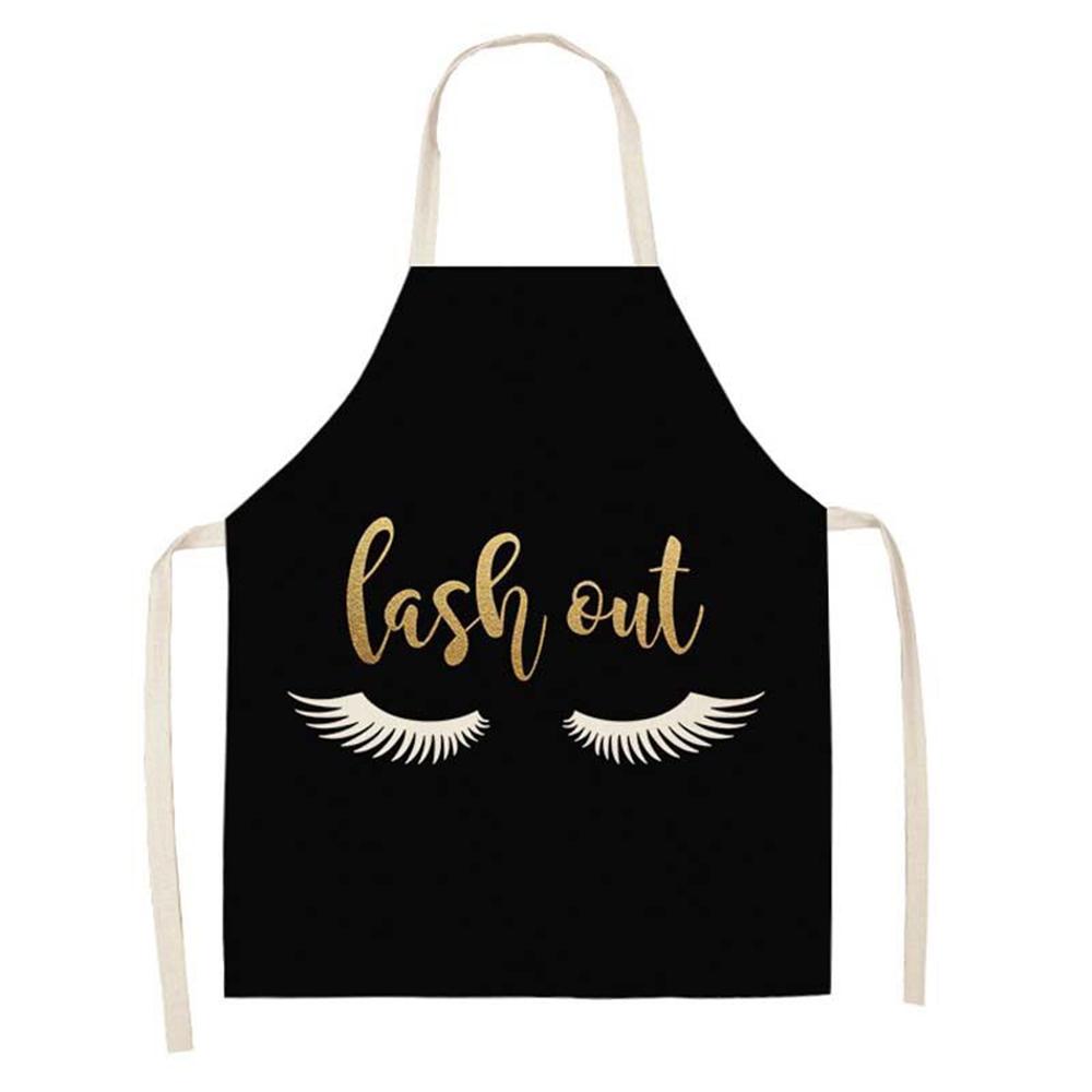 Embroidered Apron For Eyelash Artist