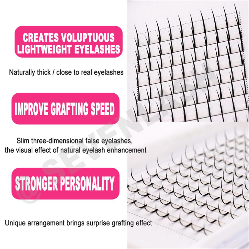 5D Promade Wispy Spikes Lash Extensions 0.07mm