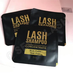 5 Bags Eyelash Cleanser Concentrate- DIY Professional Lash Shampoo