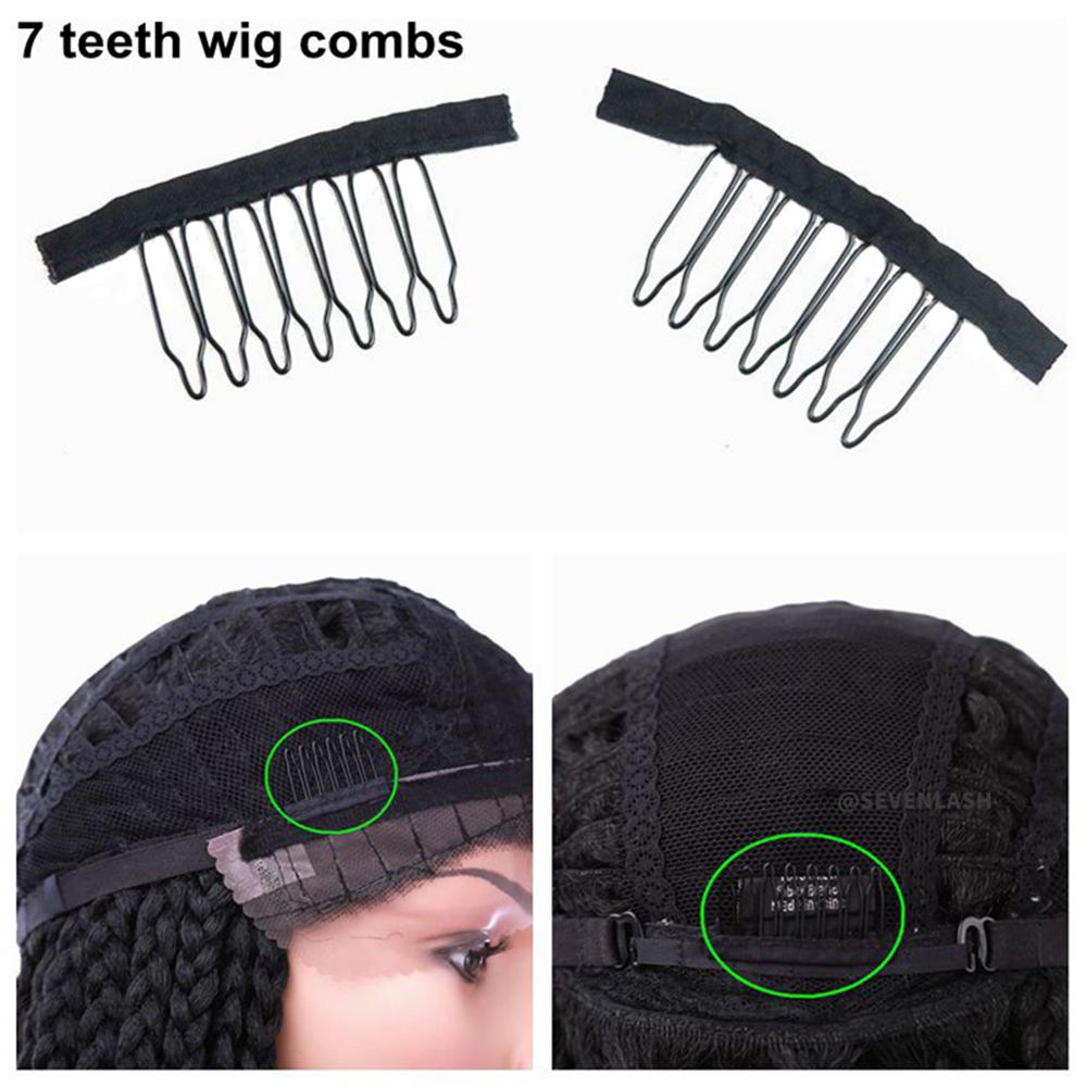 7 Theeth 10Pcs Lot Wig Combs For Wig Caps