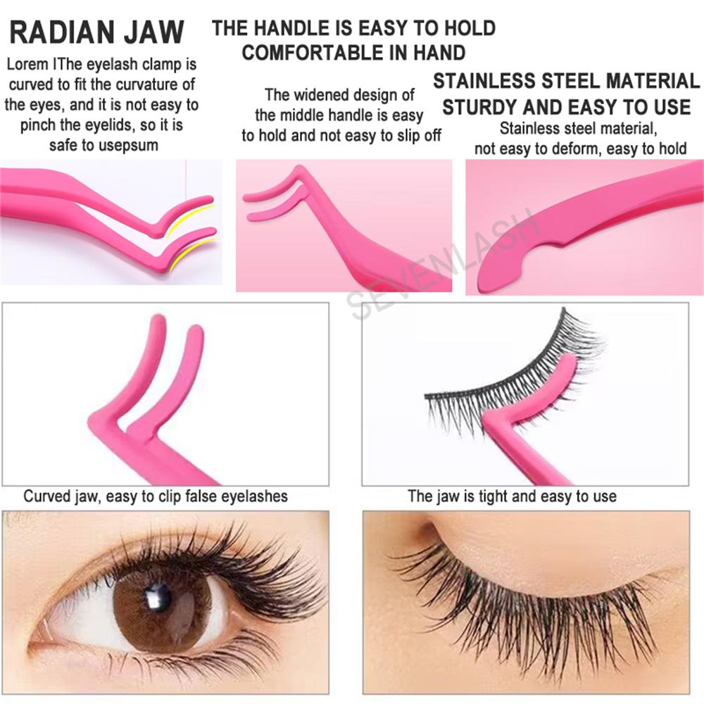 False Eyelashes Applicator Stainless Steel Eyelash Extension