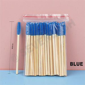 Bamboo Eyelash Brush (50Pcs/Pack)