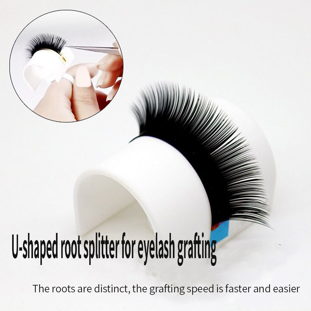 U-shape Eyelash Grafting Ring Tray