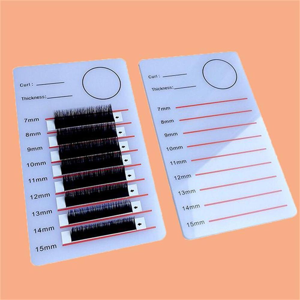 Eyelash Extensions Pallet Acrylic Lash Tile