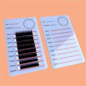 Eyelash Extensions Pallet Acrylic Lash Tile