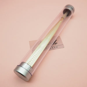 SG-01 Gold Color Peacock Straight Tweezers for Professional Eyelash Extension