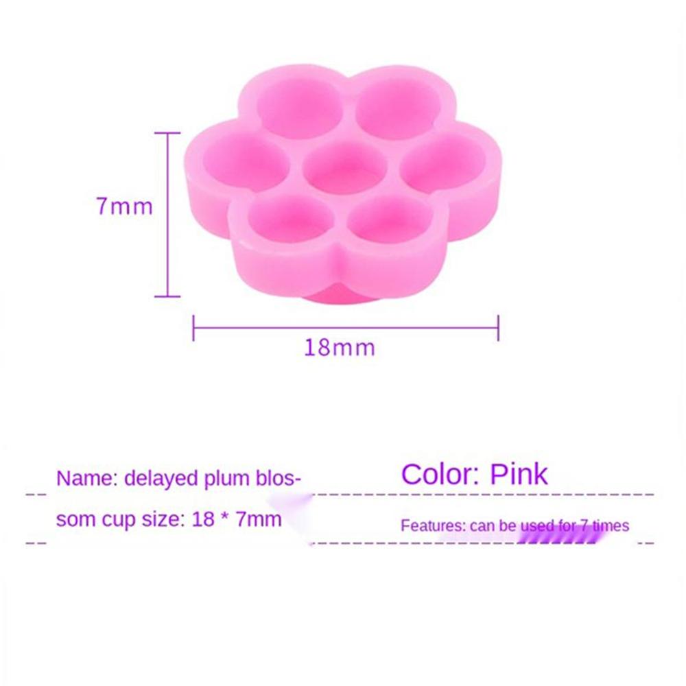 100 pcs Flower-Shaped Glue Cup