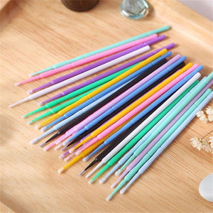 100pcs Disposable Micro Swabs Brush