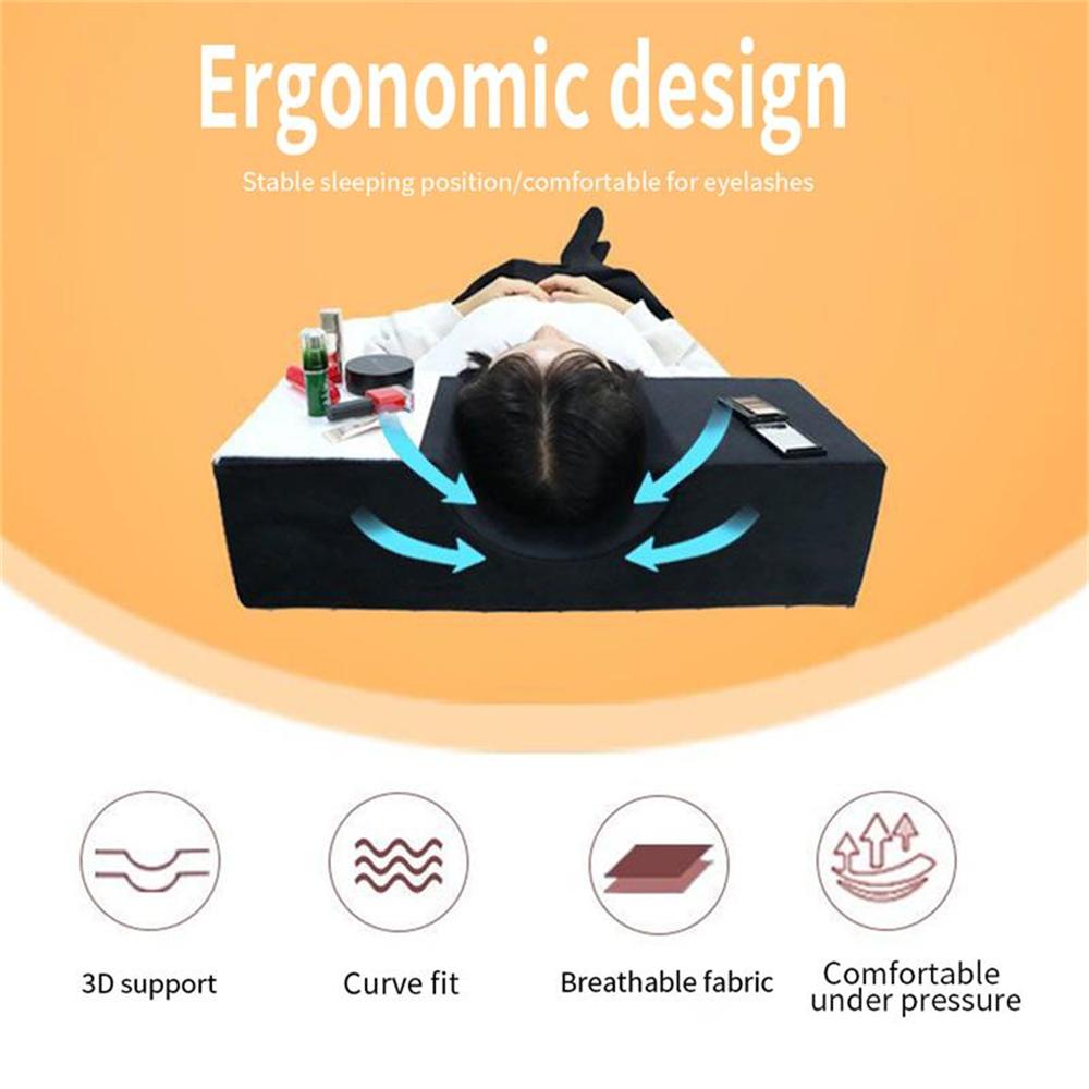 Lash pillow for lash extensions top