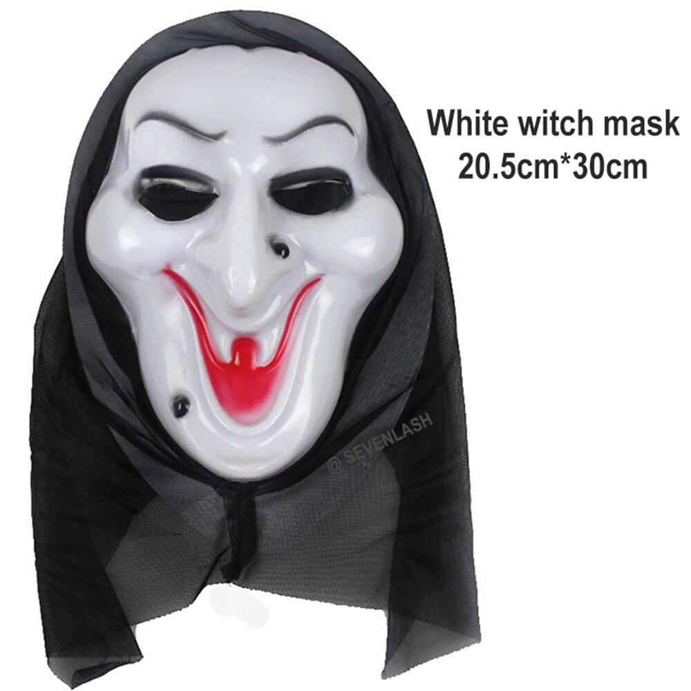 Halloween Retro Mask Ghost Festival Masquerade Party Horror Scary Skull