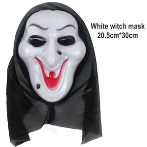 Halloween Retro Mask Ghost Festival Masquerade Party Horror Scary Skull