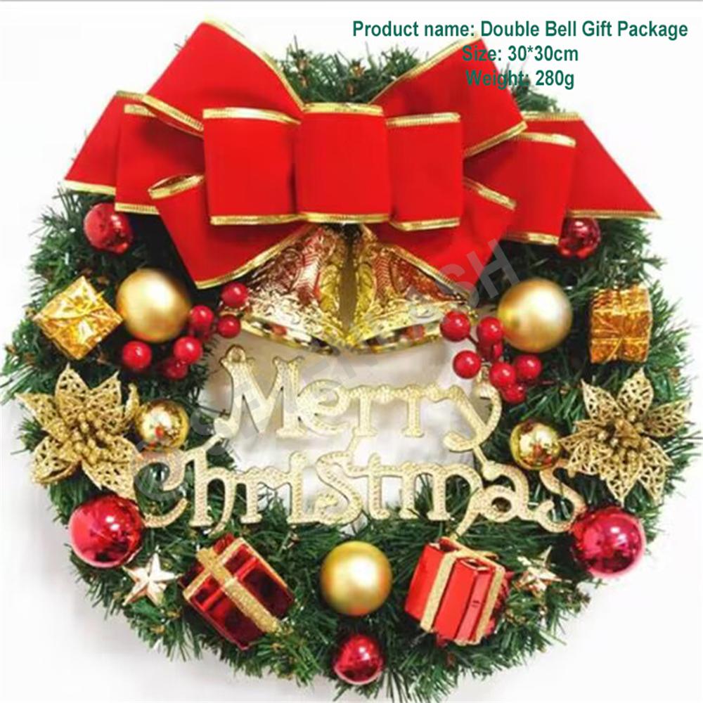 Christmas Decorations Wreath/Window Arrangement Door Hanging Rattan