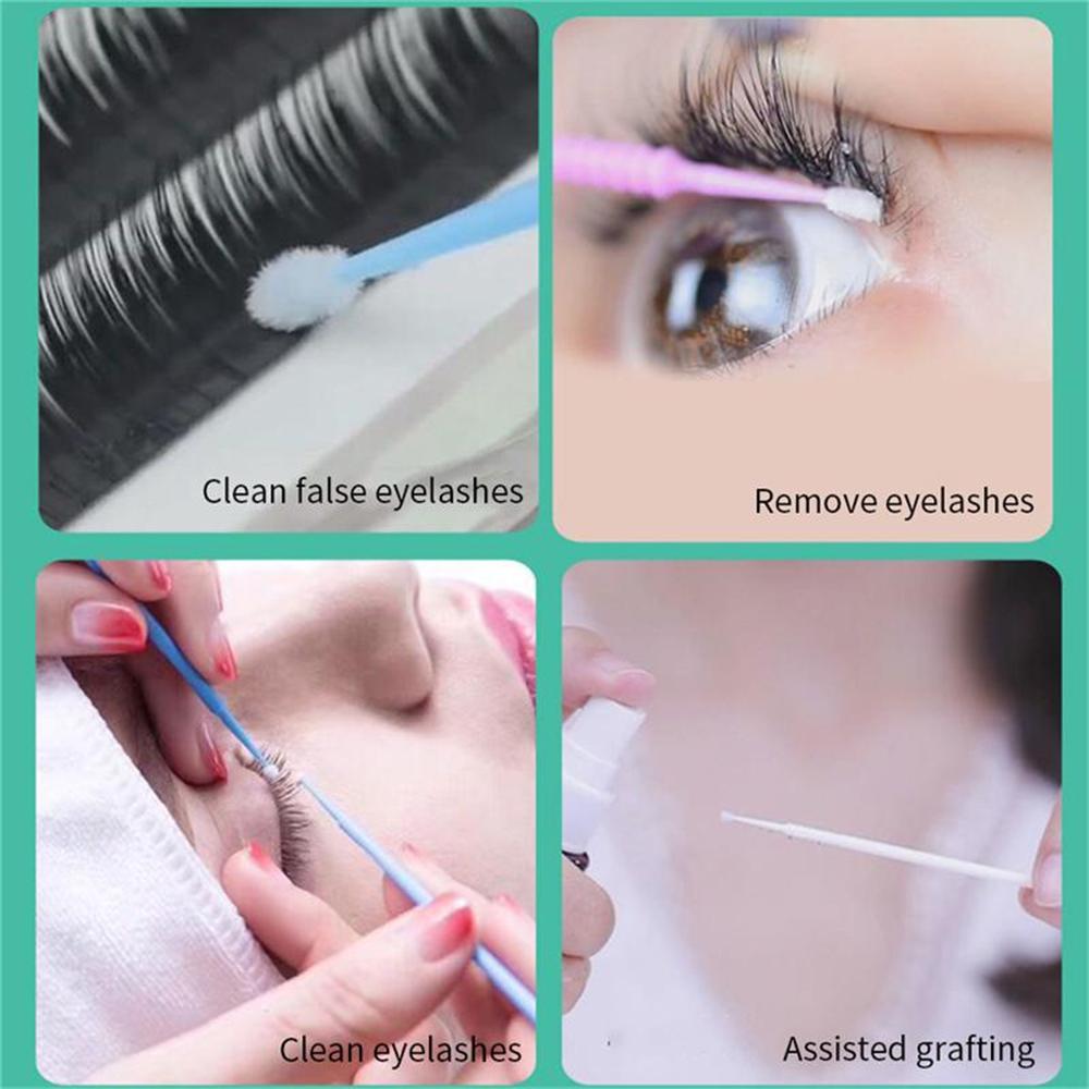 100pcs Disposable Micro Brushes for Eyelash Extensions
