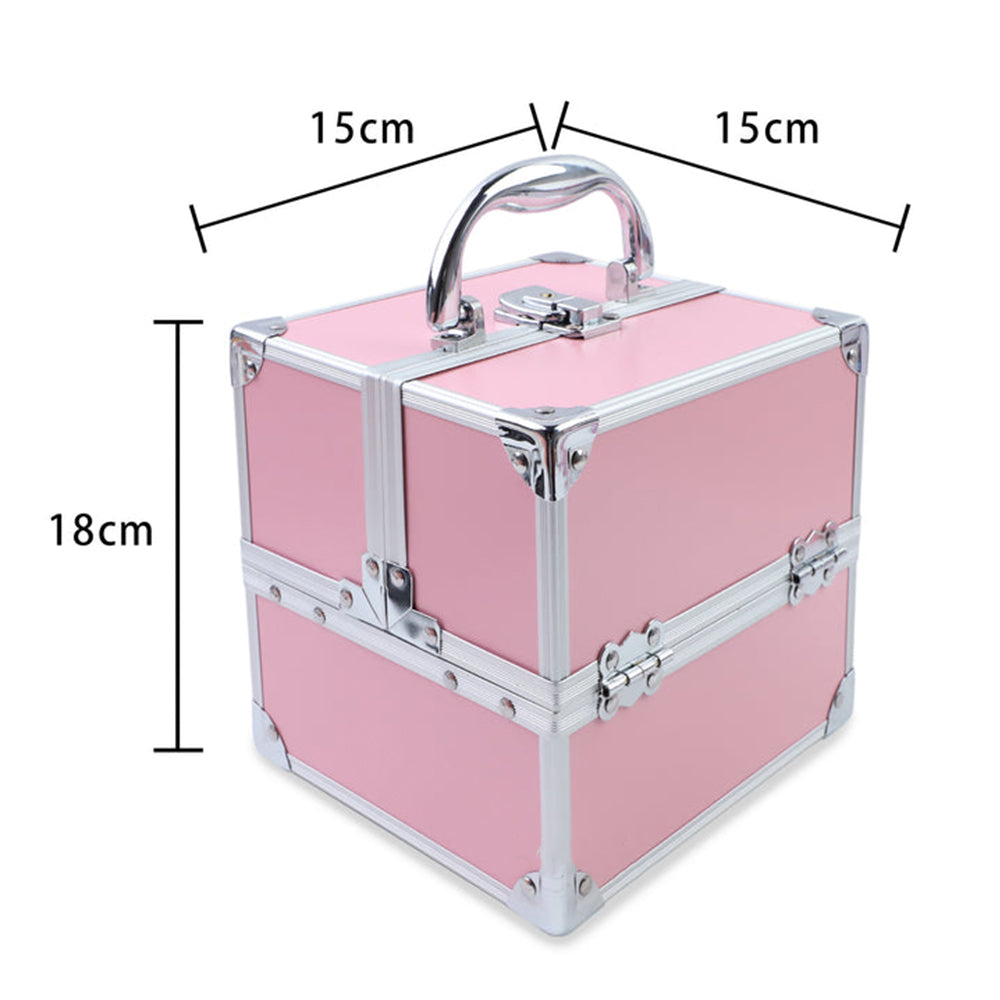 Deluxe Pink Eyelash Kit Suit Case