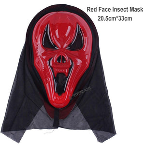 Halloween Retro Mask Ghost Festival Masquerade Party Horror Scary Skull