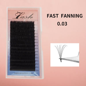 0.03mm Fast Fanning Lashes (16rows)