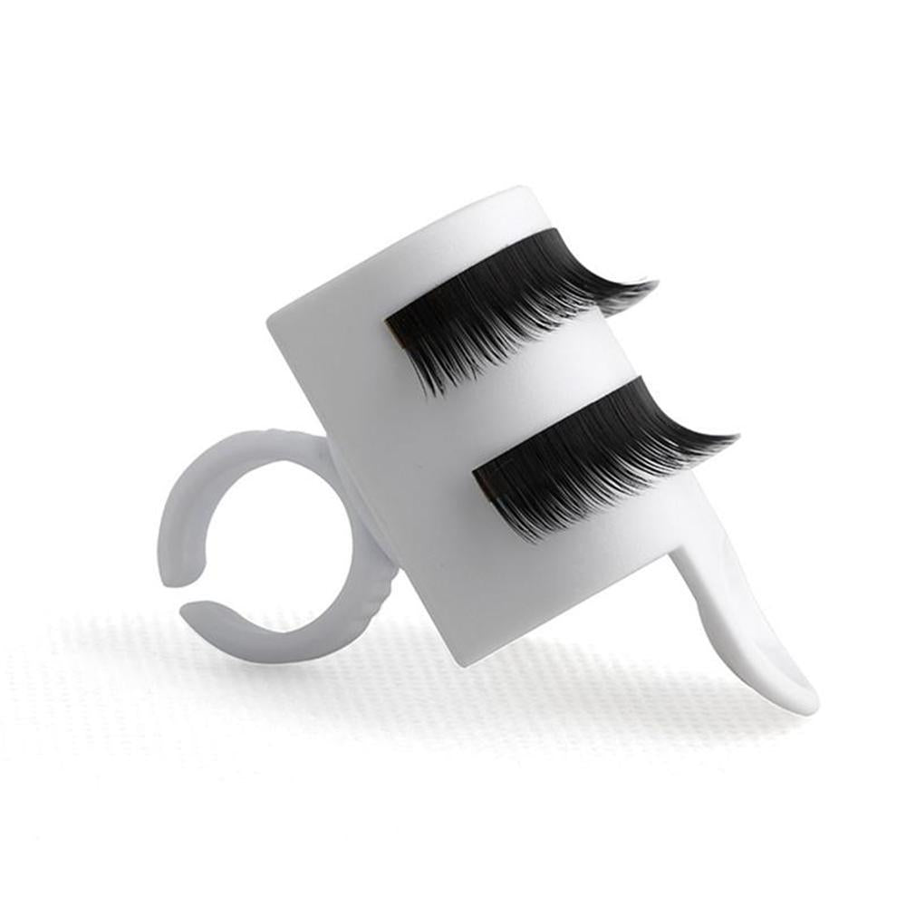 U-shape Eyelash Grafting Ring Tray