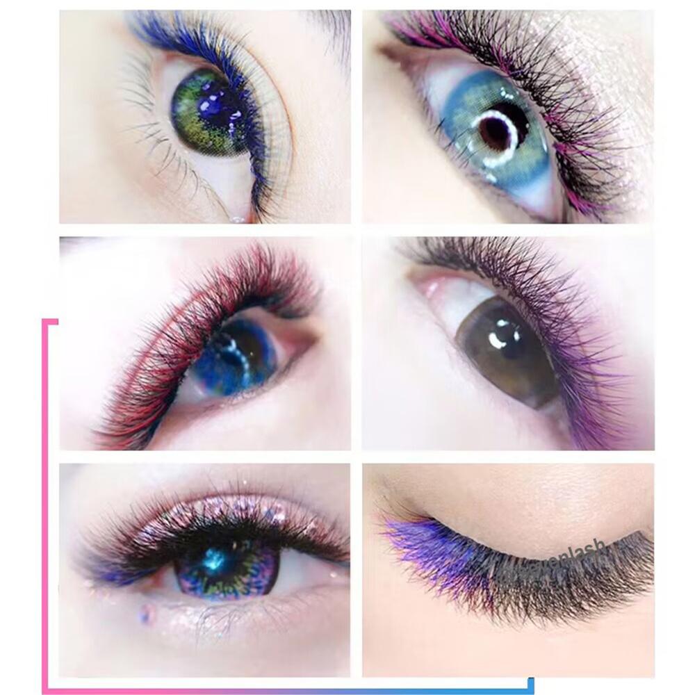 0.07mm Colorful Lashes Extensions