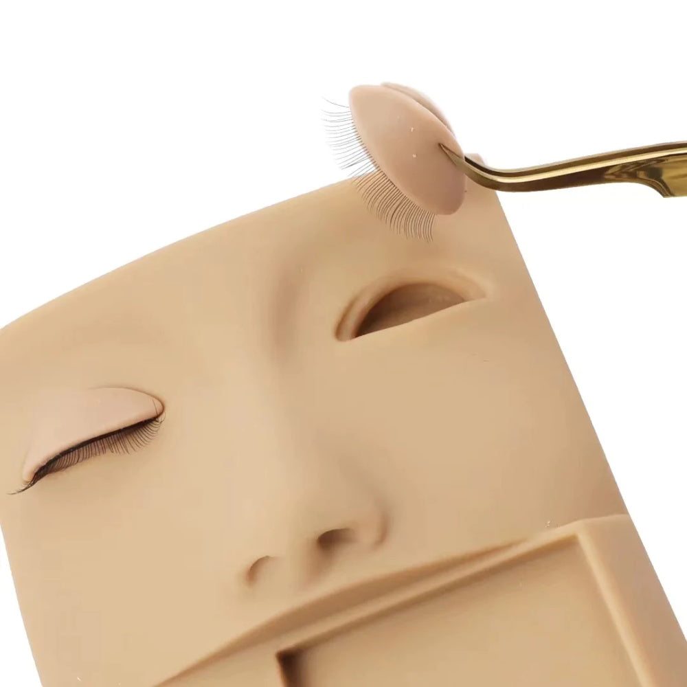 3 In 1 Multifunctional Removable Mannequin Eyelids Lash Practice Set