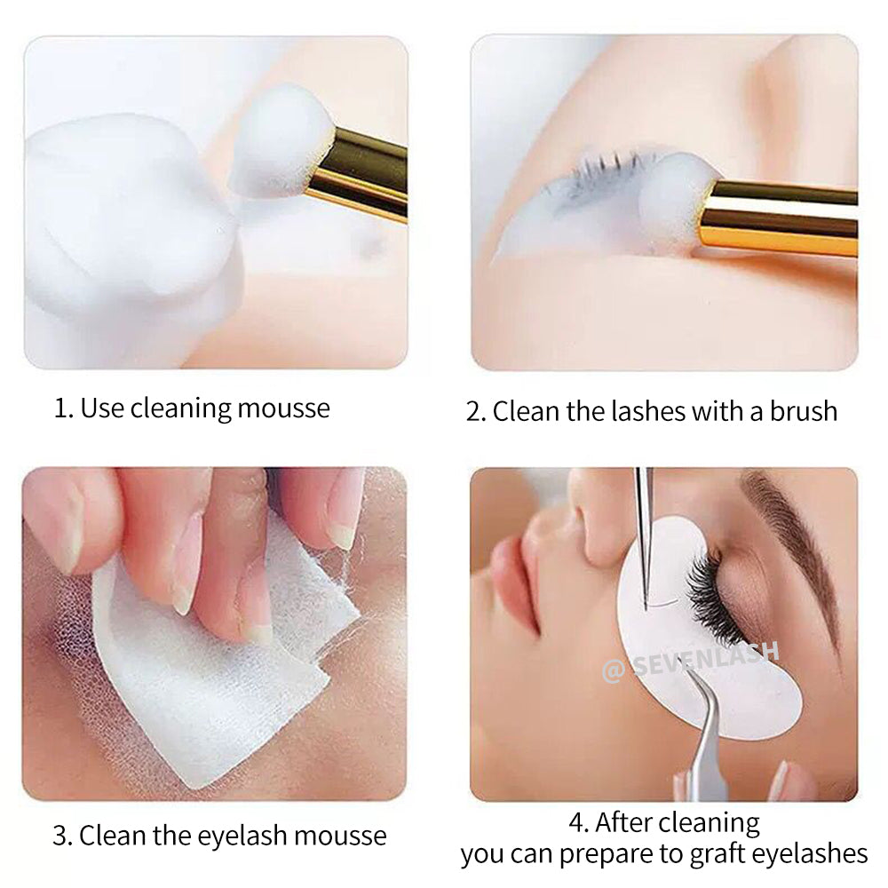 Rhinestone Eyelash Cleaning Brush