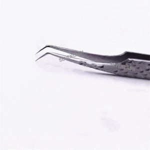 SL-2 45°-Degree Fiber Tip Tweezers for Eyelash Extensions