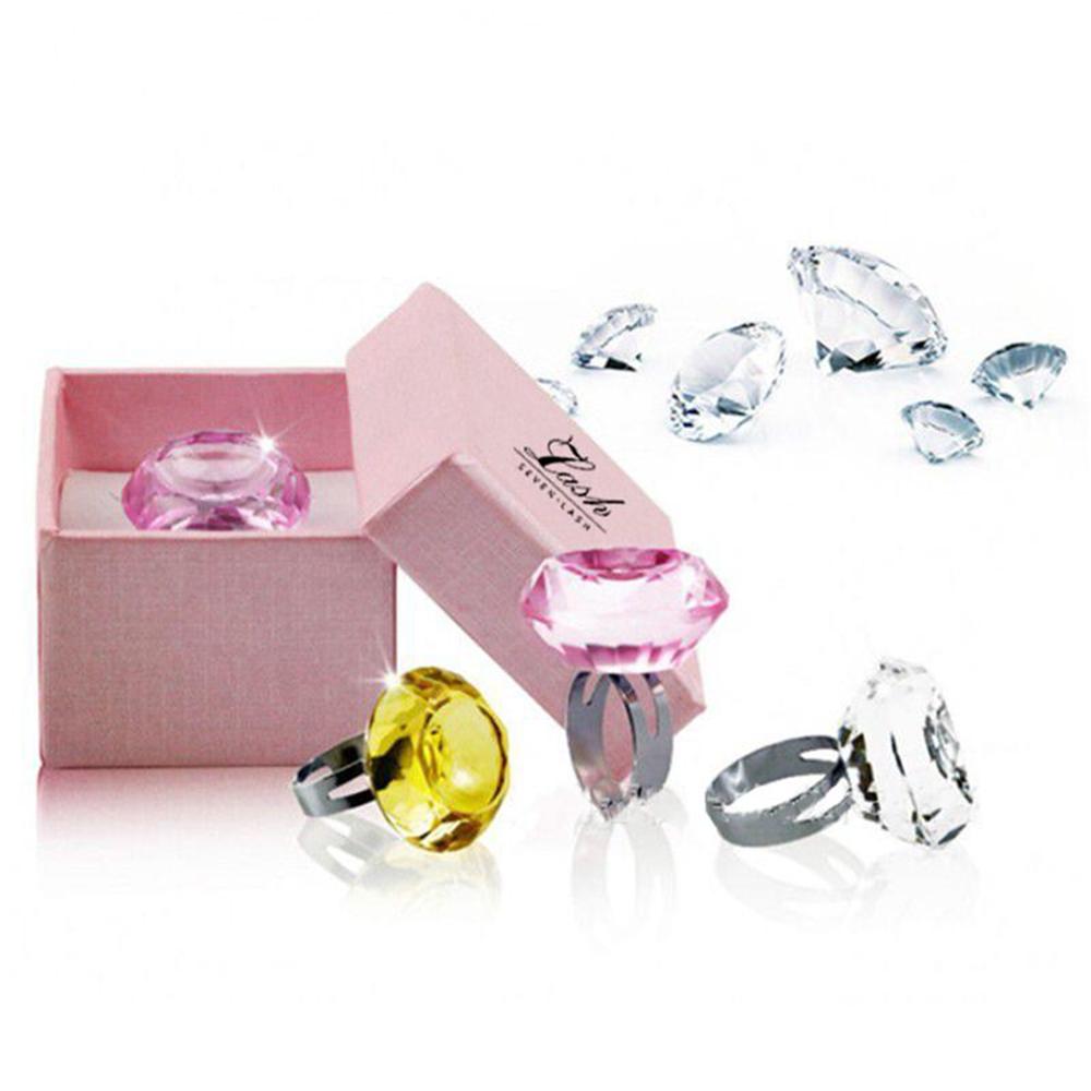 Colorful Crystal Glue Ring For Lash Extension