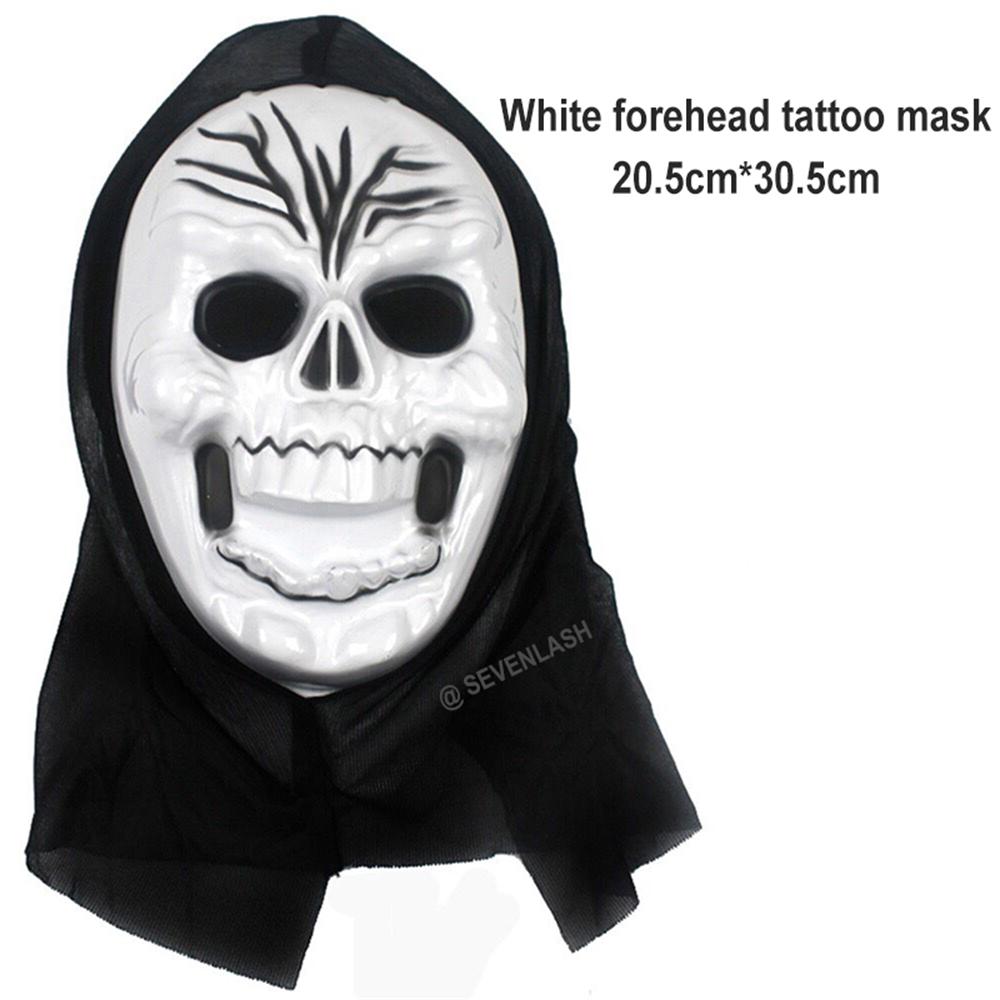 Halloween Retro Mask Ghost Festival Masquerade Party Horror Scary Skull