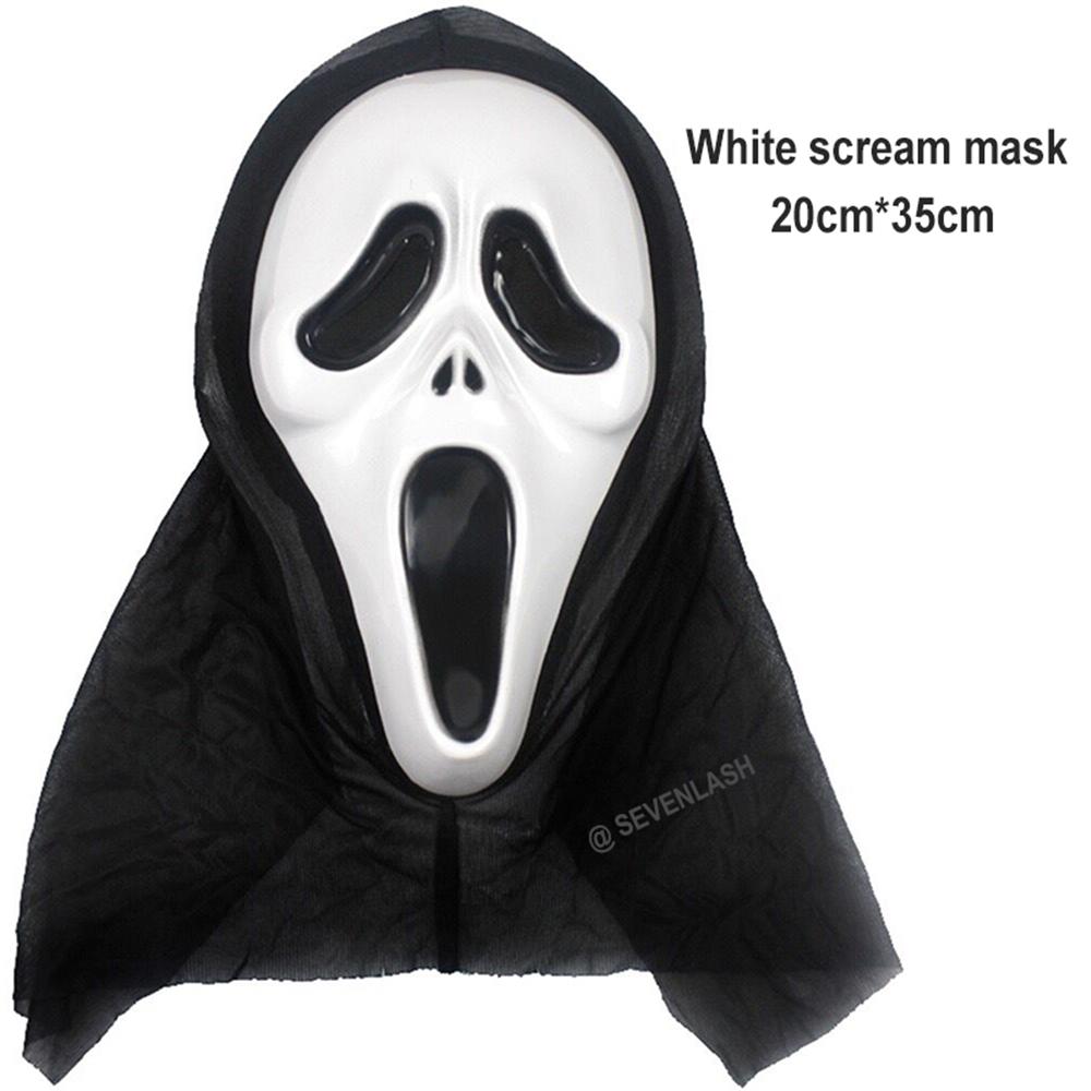 Halloween Retro Mask Ghost Festival Masquerade Party Horror Scary Skull