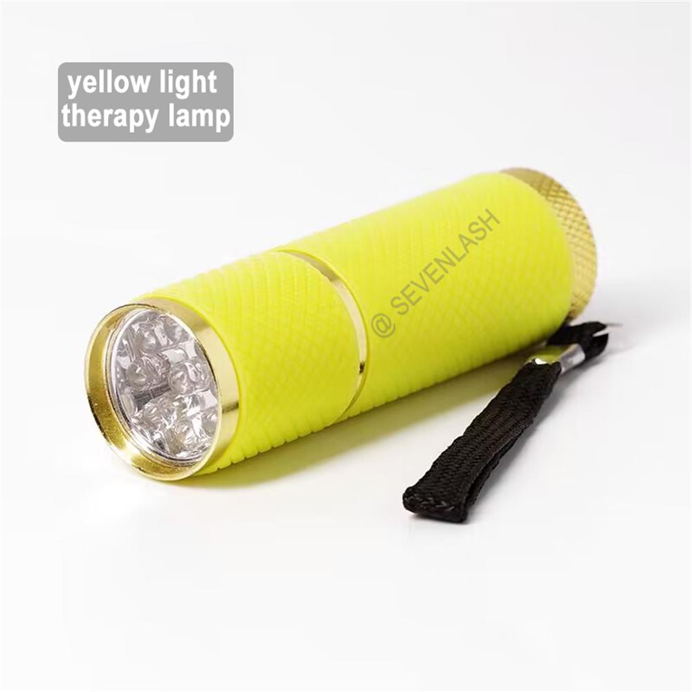 Mini UV LED Nail Lamp for Gel Nails with 9 LED Lights Portable Flashlight