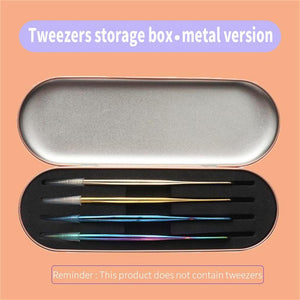 Eyelash Extension Tweezers Storage Box