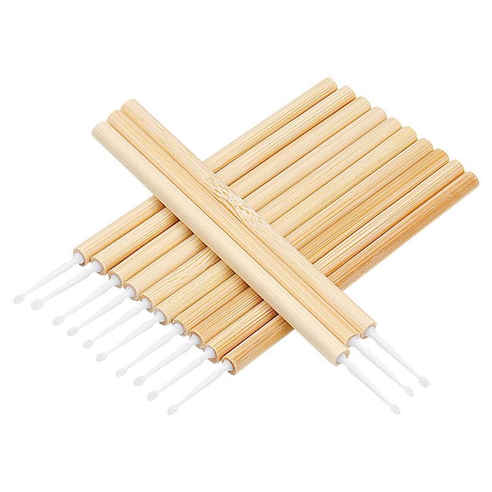 Bamboo Disposable Micro Brush Swabs (50 Pcs / Pack)