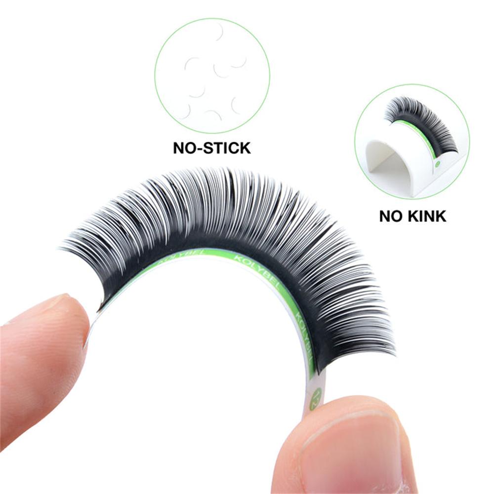 0.15mm Ellipse Flat Lashes 12 Rows