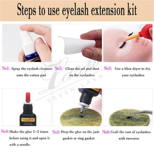 Jade Stone Glue Pallet Holder for Eyelash Extensions