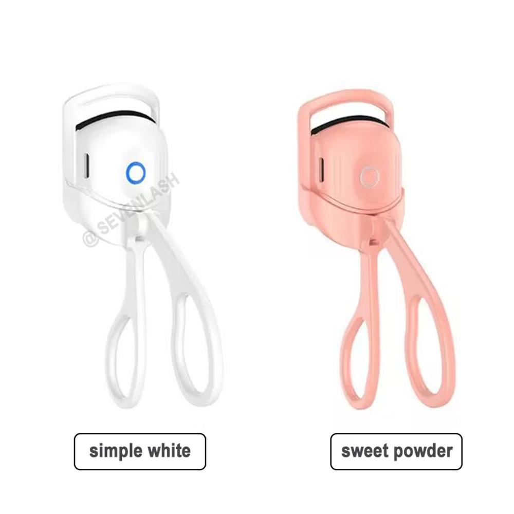 Heated Eyelash Curler USB Electric Eyelash Curler with Eyelash Separator