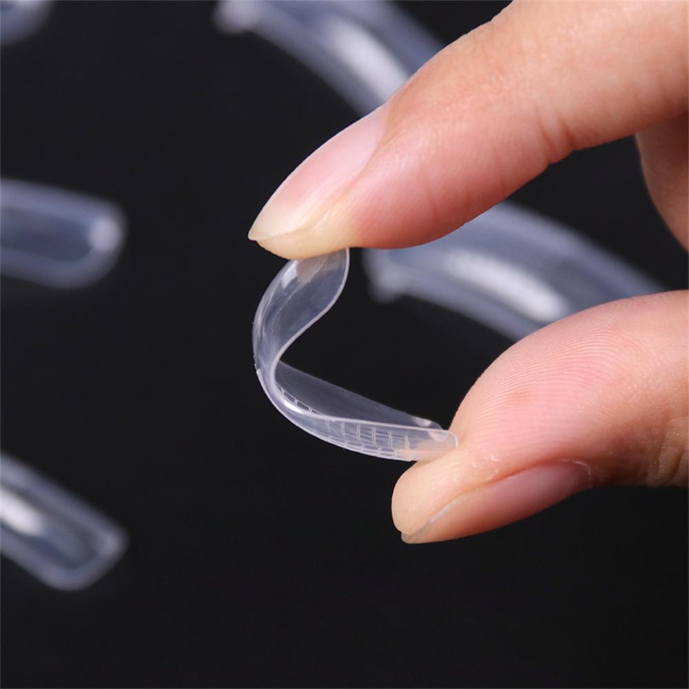 Manicure nail holder crystal extension plastic nail mold 100pcs