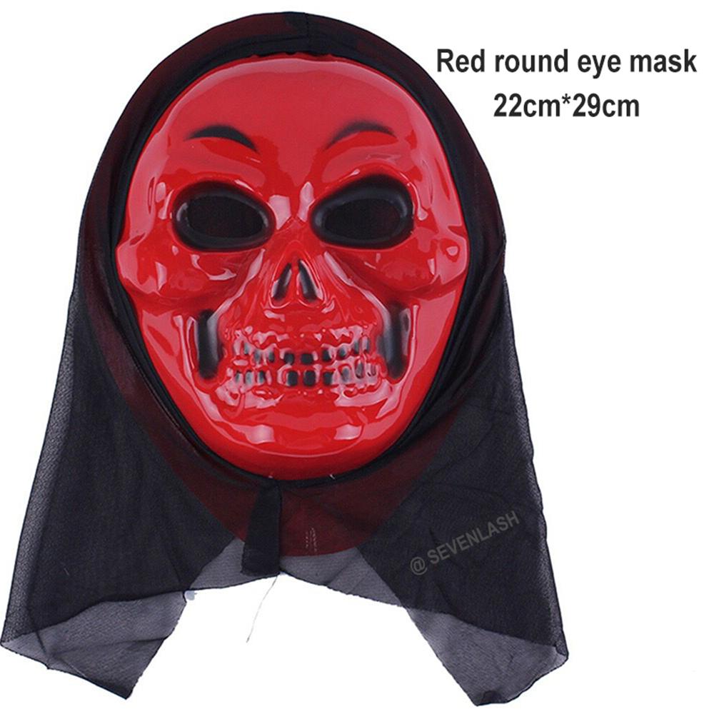 Halloween Retro Mask Ghost Festival Masquerade Party Horror Scary Skull