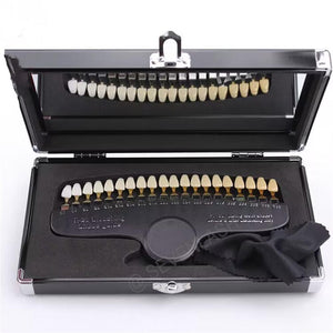 20 Colors Teeth Whitening Set 3D Shade Guide Tooth Shade Chart Board