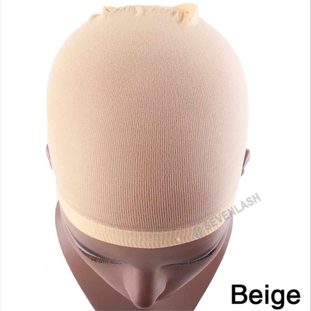10Pcs High Quality Wig Cap Brown Stocking Cap To Christmas Cosplay Wig Caps Stocking Elastic Liner Mesh For Making Wigs