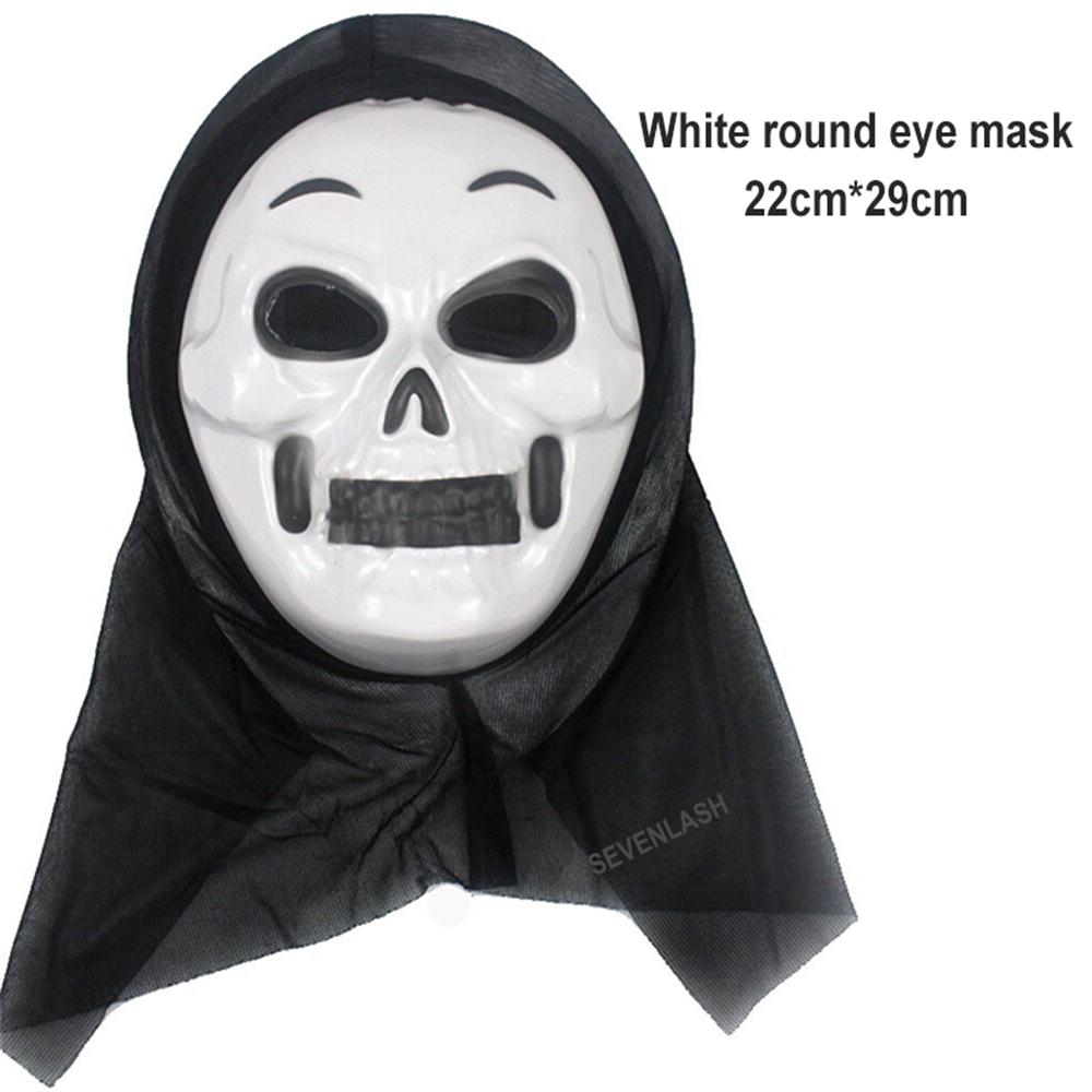 Halloween Retro Mask Ghost Festival Masquerade Party Horror Scary Skull